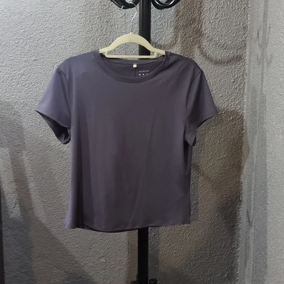 H&M Charcoal Wide-Leg Yoga Pant And Top Set - Picture 3 of 4